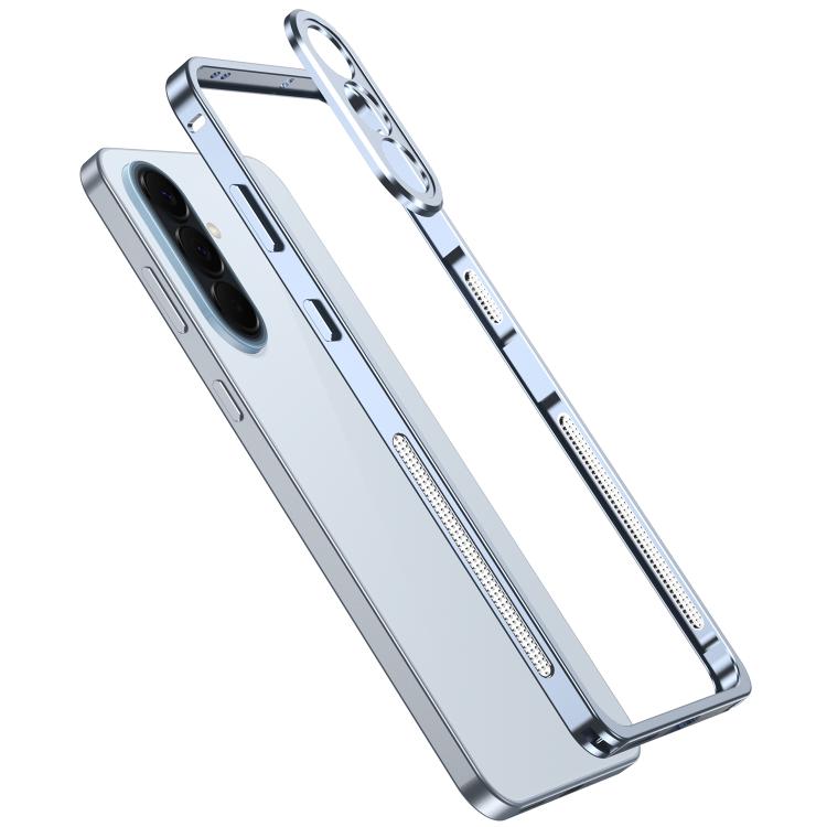 Custodia per telefono con telaio in metallo per la dissipazione del calore e anello di protezione della fotocamera., For Samsung Galaxy A57 5G