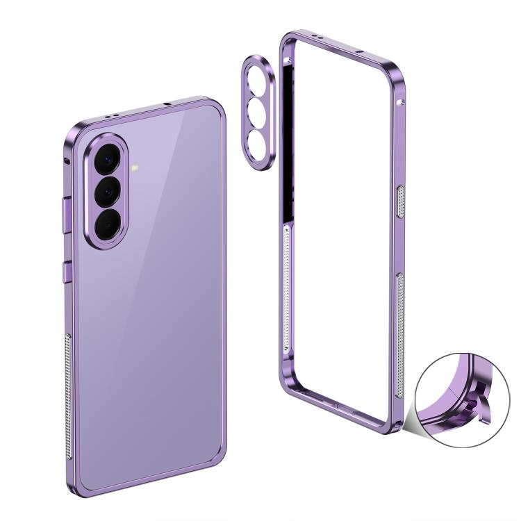 Custodia per telefono con telaio in metallo per la dissipazione del calore e anello di protezione della fotocamera., For Samsung Galaxy A57 5G
