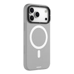 Custodia per telefono in silicone con supporto magnetico per obiettivo serie Condensate di YOUNGKIT., For iPhone 17 Pro Max, For iPhone 17 Pro