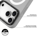 Custodia per telefono in silicone con supporto magnetico per obiettivo serie Condensate di YOUNGKIT., For iPhone 17 Pro Max, For iPhone 17 Pro