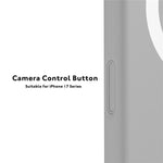 Custodia per telefono in silicone con supporto magnetico per obiettivo serie Condensate di YOUNGKIT., For iPhone 17 Pro Max, For iPhone 17 Pro