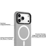 Custodia per telefono in silicone con supporto magnetico per obiettivo serie Condensate di YOUNGKIT., For iPhone 17 Pro Max, For iPhone 17 Pro