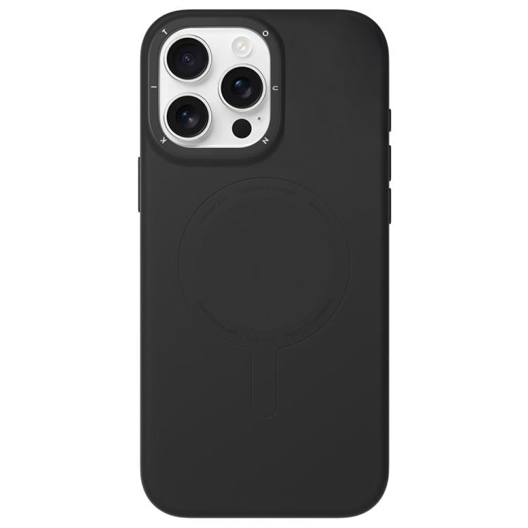 Custodia per telefono in silicone liquido magnetico YOUNGKIT serie Morandi, For iPhone 16 Pro Max, For iPhone 16 Pro