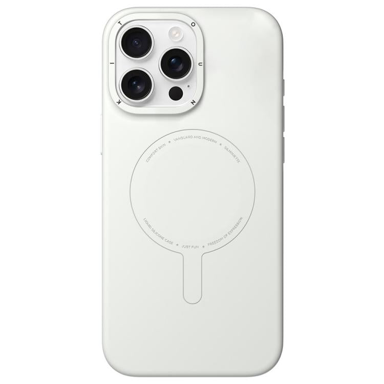 Custodia per telefono in silicone liquido magnetico YOUNGKIT serie Morandi, For iPhone 16 Pro Max, For iPhone 16 Pro