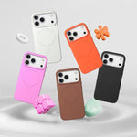 Custodia per telefono in silicone liquido magnetico YOUNGKIT serie Morandi, For iPhone 17 Pro Max, For iPhone 17 Pro, For iPhone 17, For iPhone Air