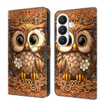 Custodia per telefono in ecopelle con effetto cristallo., For Samsung Galaxy S26+ 5G