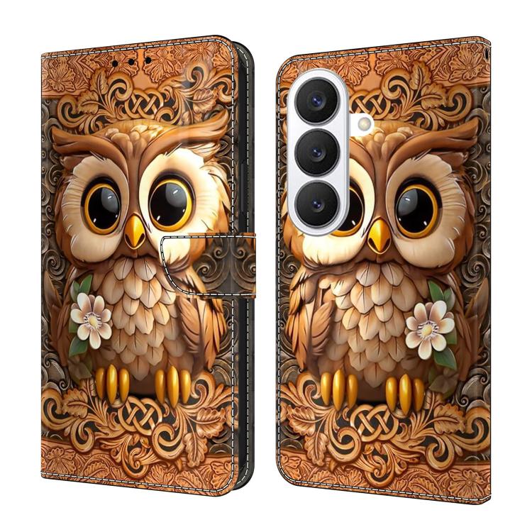 Custodia per telefono in ecopelle con effetto cristallo., For Samsung Galaxy S26+ 5G