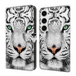 Custodia per telefono in ecopelle con effetto cristallo., For Samsung Galaxy S25 5G / S24 5G