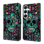 Custodia per telefono in ecopelle con effetto cristallo., For Samsung Galaxy A55 5G
