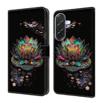 Custodia per telefono in ecopelle con effetto cristallo., For Samsung Galaxy A36 / A56 5G