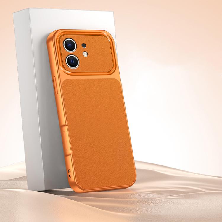Custodia TPU effetto pelle per iPhone 12 Pro Max