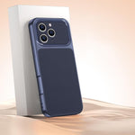 Custodia TPU effetto pelle per iPhone 12 Pro Max