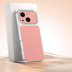 Custodia TPU effetto pelle di agnello per iPhone 15