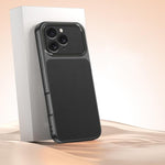Custodia TPU effetto pelle di agnello per iPhone 15