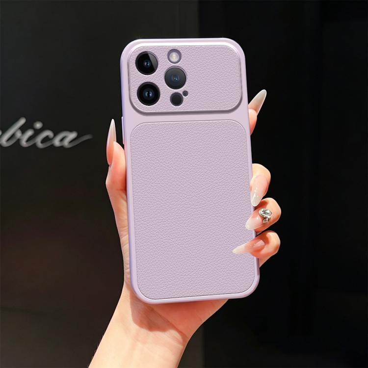 Custodia TPU effetto pelle di agnello per iPhone 15