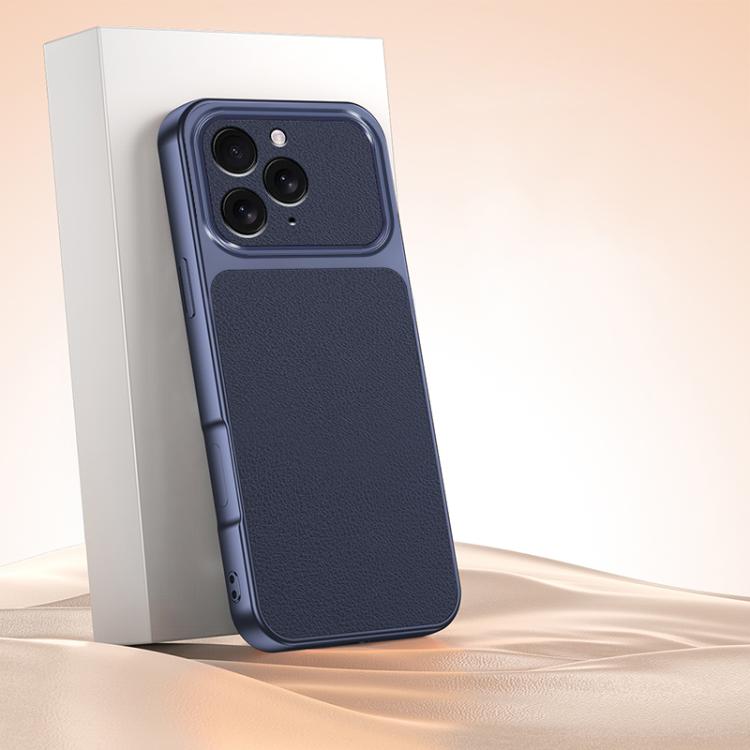 Custodia TPU effetto pelle di agnello per iPhone Air