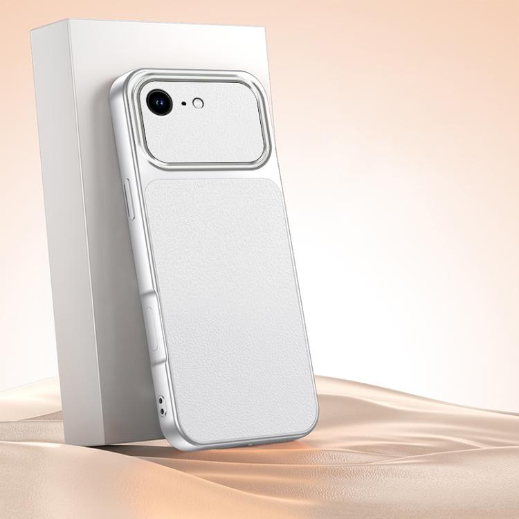 Custodia TPU effetto pelle per iPhone 17e e 16e