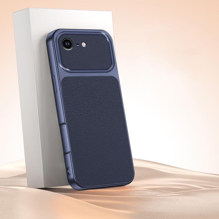 Custodia TPU effetto pelle per iPhone 17e e 16e