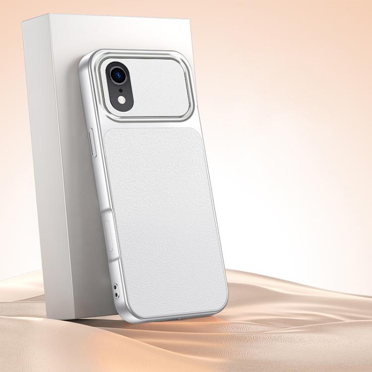 Custodia TPU effetto pelle di agnello per iPhone 11