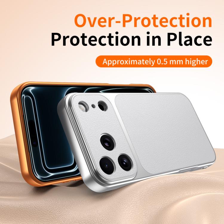 Custodia TPU effetto pelle di agnello per iPhone 15