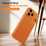 Custodia TPU effetto pelle di agnello per iPhone 14 Pro Max