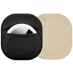 Custodia protettiva XDcase con retro adesivo in tessuto elastico e design a carte., For AirTag 2nd Gen / 1st Gen