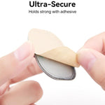 Custodia protettiva XDcase con retro adesivo in tessuto elastico e design a carte., For AirTag 2nd Gen / 1st Gen