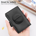 Custodia protettiva XDcase con retro adesivo in tessuto elastico e design a carte., For AirTag 2nd Gen / 1st Gen