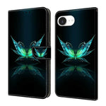 Custodia portafoglio in ecopelle effetto cristallo per iPhone 17e