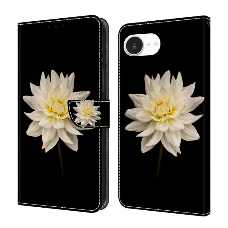Custodia portafoglio in ecopelle effetto cristallo per iPhone 17e