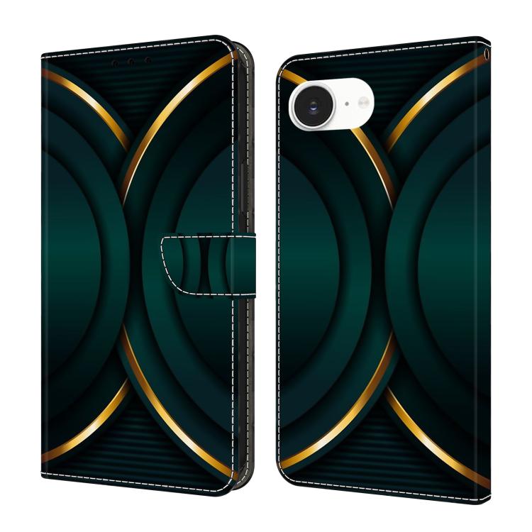 Custodia portafoglio in ecopelle effetto cristallo per iPhone 17e