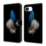 Custodia portafoglio in ecopelle effetto cristallo per iPhone 17e