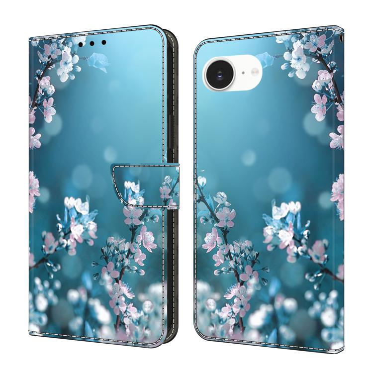 Custodia portafoglio in ecopelle effetto cristallo per iPhone 17e
