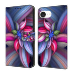 Custodia portafoglio in ecopelle effetto cristallo per iPhone 17e