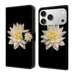 Custodia portafoglio in ecopelle effetto cristallo per iPhone 17