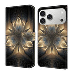 Custodia portafoglio in ecopelle effetto cristallo per iPhone 17