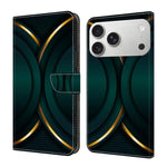 Custodia portafoglio in ecopelle effetto cristallo per iPhone 17