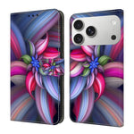 Custodia portafoglio in ecopelle effetto cristallo per iPhone 17