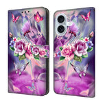 Custodia portafoglio in ecopelle effetto cristallo per iPhone 17