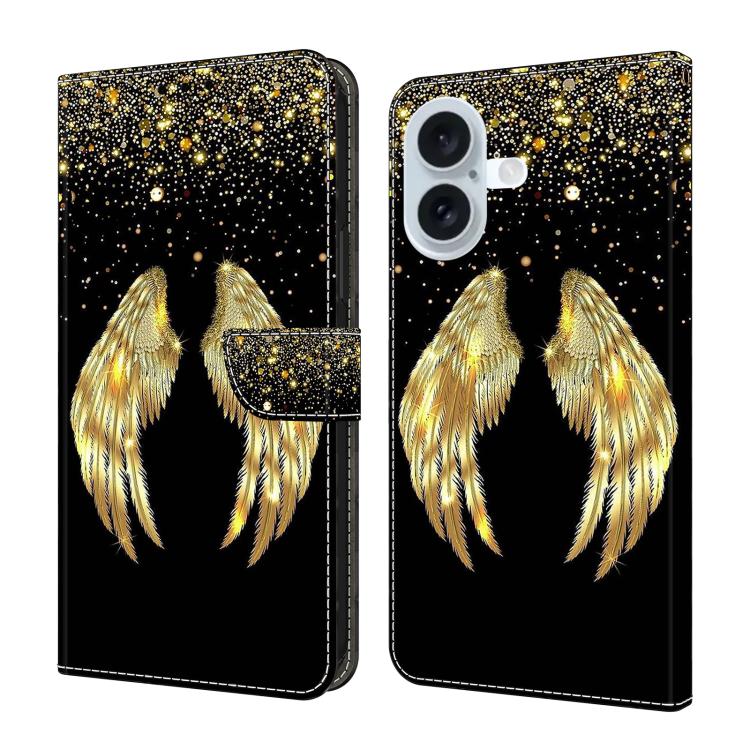 Custodia portafoglio in ecopelle effetto cristallo per iPhone 17