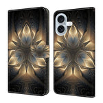 Custodia portafoglio in ecopelle effetto cristallo per iPhone 17