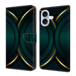 Custodia portafoglio in ecopelle effetto cristallo per iPhone 17