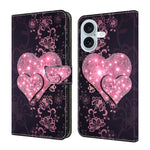 Custodia portafoglio in ecopelle effetto cristallo per iPhone 17