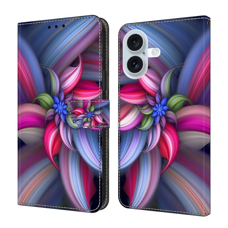 Custodia portafoglio in ecopelle effetto cristallo per iPhone 17
