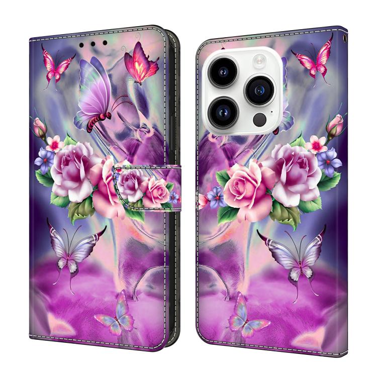 Custodia portafoglio in ecopelle effetto cristallo per iPhone 16