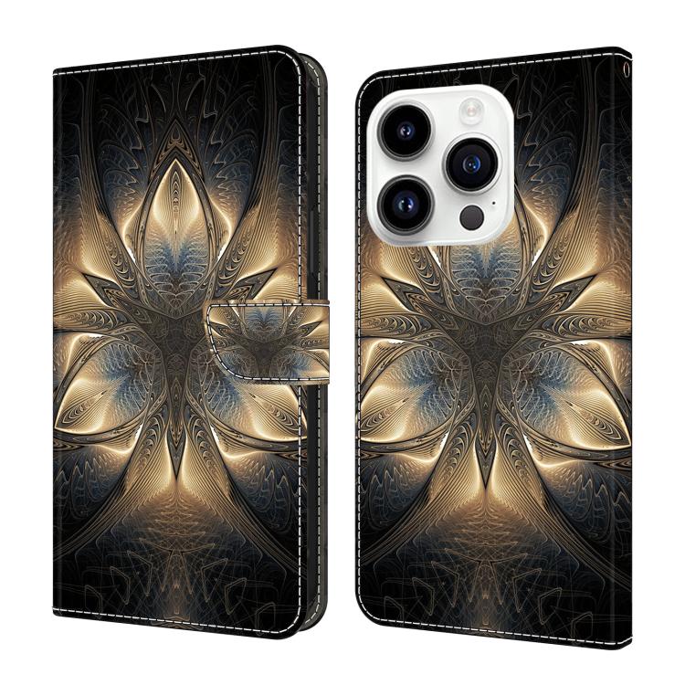 Custodia portafoglio in ecopelle effetto cristallo per iPhone 16