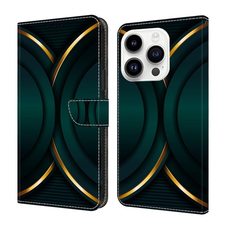 Custodia portafoglio in ecopelle effetto cristallo per iPhone 16