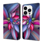 Custodia portafoglio in ecopelle effetto cristallo per iPhone 16