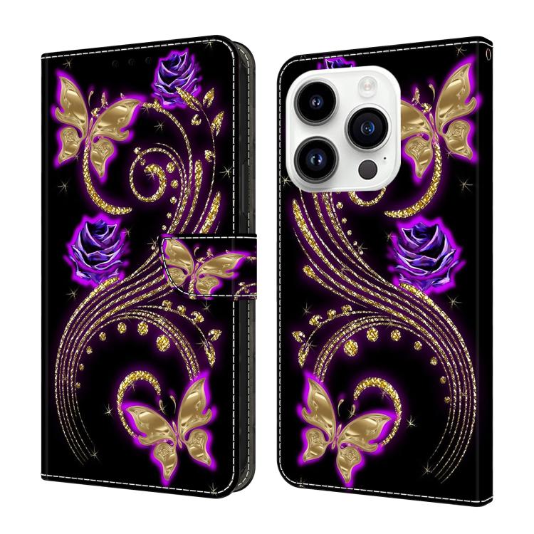Custodia portafoglio in ecopelle effetto cristallo per iPhone 16