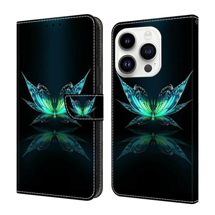 Custodia portafoglio in ecopelle effetto cristallo per iPhone 16
